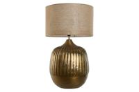 Bureaulamp Home ESPRIT Brons Aluminium 50 W 220 V 42 x 42 x 70 cm - thumbnail