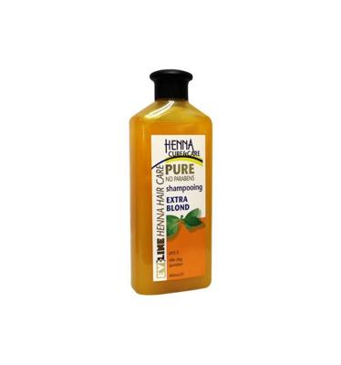 Henna Cure&Care Shampoo pure extra blond 400 Milliliter