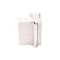 AXA deurbeveiligingsstrip M3-EX 0-4 - SKG* - buitendraaiend terugligging 0-4 mm - 2350 mm - wit - thumbnail