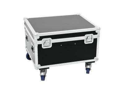ROADINGER Flightcase 4x LED TMH-X1 Moving Head Beam with wheels