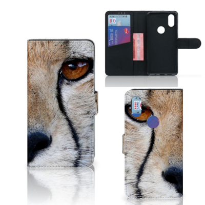 Xiaomi Mi Mix 2s | Telefoonhoesje | Met pasjeshouder | Cheetah Xiaomi Mi Mix 2s | Telefoonhoesje | Met pasjeshouder | Cheetah