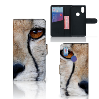 Xiaomi Mi Mix 2s | Telefoonhoesje | Met pasjeshouder | Cheetah - thumbnail