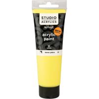 Creall Studio Acrylverf, semi-dekkend, lemon yellow (05), 120 ml/ 1 fles - thumbnail