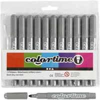 Colortime Grijze jumbo stiften, 12st. - thumbnail