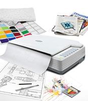 Plustek OpticPro A320E Flatbedscanner A3 800 x 800 dpi USB-A 2.0 Document - thumbnail