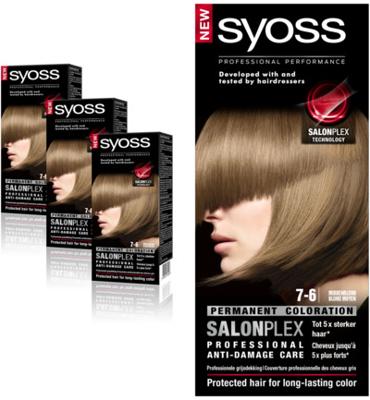 Syoss Color Salonplex 7-6 Middenblond