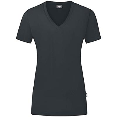 JAKO C6120D T-Shirt Organic Dames - Antraciet - 44