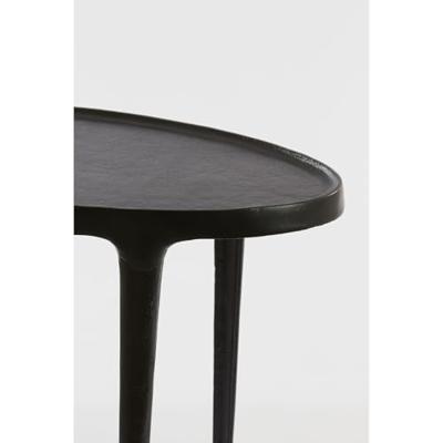 Light & Living Bijzettafel 'Arica' Set van 2 stuks, kleur Mat Zwart Light & Living Bijzettafel 'Arica' Set van 2 stuks, kleur Mat Zwart