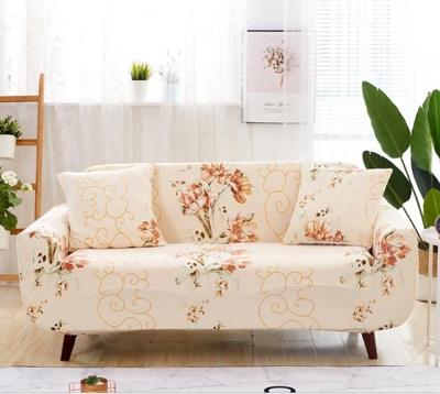 Sofa covers all-inclusive slip-resistente sectionele elastische volledige Bank cover sofa cover en kussensloop specificatie: twee Seat2 + pc's kusse