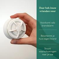 Frient Intelligent Heat Alarm melder (Wit, Zigbee 3.0) - thumbnail