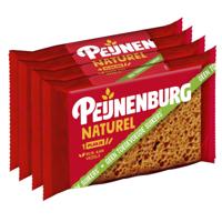 Koek peijnenburg naturel zon toegevoeg suik 4pack - thumbnail