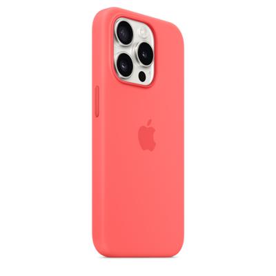 Apple Silicone MagSafe Case iPhone 15 Pro Guava