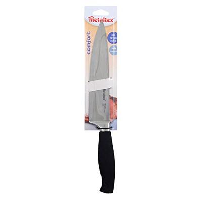 Metaltex Comfort Keukenmes 34 cm Zwart/RVS