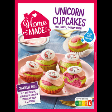 HomeMade Complete Mix voor Unicorn Cupcakes 260 g bij Jumbo HomeMade Complete Mix voor Unicorn Cupcakes 260 g bij Jumbo