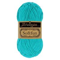 Scheepjes Softfun 2423 Bright Turquoise - thumbnail