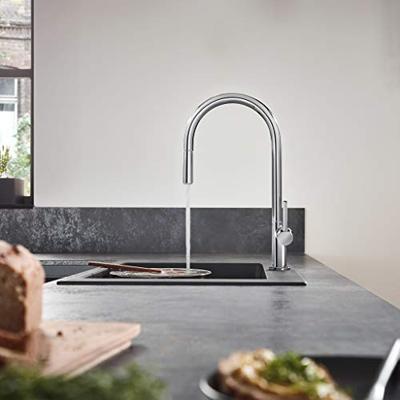 Hansgrohe Talis M54 Keukenmengkraan - uittrekbare handdouche 1- straalsoort - chroom 72802000
