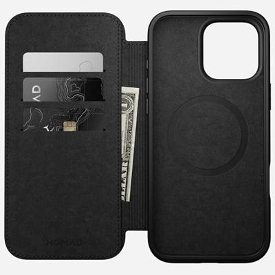 Nomad Modern Nomad lederen folio iPhone 16 Pro Max - English Tan-C Nomad Modern Nomad lederen folio iPhone 16 Pro Max - English Tan-C