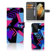 Samsung Galaxy S21 Ultra | Book Case | Funky Triangle - thumbnail