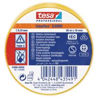 Tesa isolatietape geel 19mm 25mtr | 10 stuk stuks - thumbnail