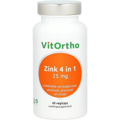 VitOrtho Zink 4 in 1 Vegicaps VitOrtho Zink 4 in 1 Vegicaps