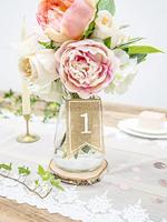 Tafelnummers Jute (7x10.5cm) - thumbnail