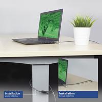 ACT AC9035 Laptopslot | Wedge Securitu Lock | Cijferslot | 2 meter - thumbnail