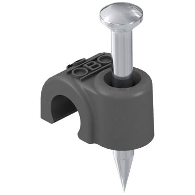 OBO Bettermann 2232316 Nagelklem Zwart 100 stuk(s)