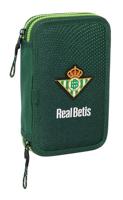 Dubbele etui Real Betis Balompié Groen 12.5 x 19.5 x 4 cm 28 Onderdelen - thumbnail