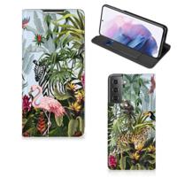 Smartphone hoesje voor Samsung Galaxy S21 Plus Jungle - thumbnail