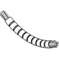 TOOLCRAFT TO-5454900 Kabelslang Grijs (Ø x l) 27 mm x 2 m 1 stuk(s) - thumbnail