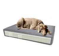 Madison Orthopedisch kussen Velvet groen S - thumbnail