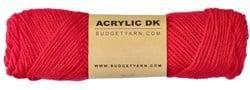 Budget Yarn Acrylic DK 033 Raspberry
