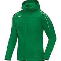 JAKO 6850D Jas Met Kap Classico Dames - Sportgroen - 36 - thumbnail