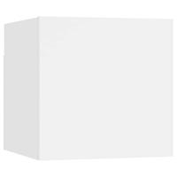 Nachtkastjes 2 st 30,5x30x30 cm spaanplaat wit - thumbnail