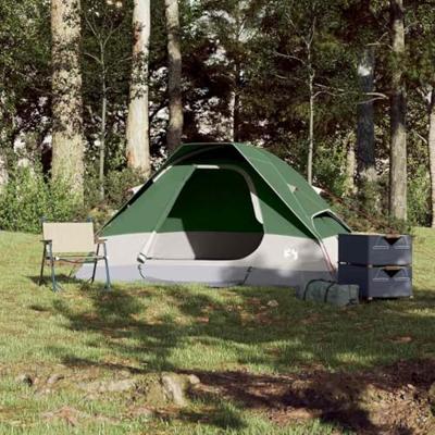 Koepeltent 2-persoons waterdicht groen