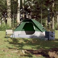 Koepeltent 2-persoons waterdicht groen - thumbnail