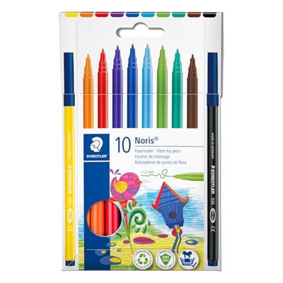 Staedtler Noris viltstift, 10 stiften, karton etui