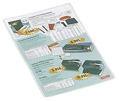 Insteekmap U-model Esselte A4 0.11mm PP transparant 100st Insteekmap U-model Esselte A4 0.11mm PP transparant 100st