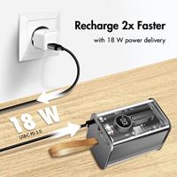 LogiLink PA0307 Accupack 20000 mAh Li-ion Transparant - thumbnail