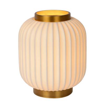 Lucide GOSSE - Tafellamp - Ø 19,5 cm - 1xE14 - Wit