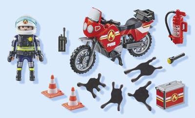 PLAYMOBIL Action Heroes brandweer op de plaats van het ongeval 71466 - thumbnail