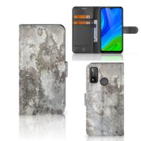 Huawei P Smart 2020 | Bookcase | Beton Print - thumbnail