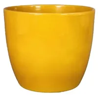 Floran pot boule d7.5xh6cm okergeel - thumbnail