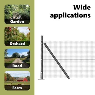 VidaXL Afrasteringspaal grijs 25 x 0,6 m (12 x 12 mm gaas) VidaXL Afrasteringspaal grijs 25 x 0,6 m (12 x 12 mm gaas)