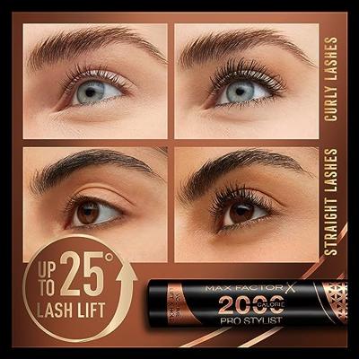 Max Factor 2000 Calorie Pro Stylist Mascara 9 ml Black Dames - thumbnail