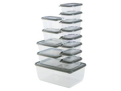 LIVARNO home Vershouddozenset (Grijs)