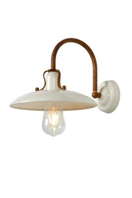 Lucide RÖMER - Wandlamp - 1xE27 - Beige Lucide RÖMER - Wandlamp - 1xE27 - Beige