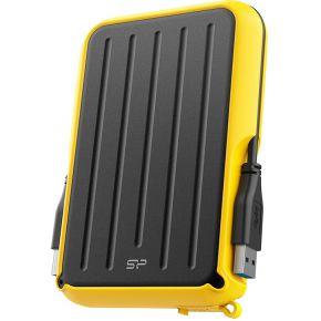 Silicon Power sp040tbphd66ls3y armor a66 portable hdd, 4 tb, usb3.2 gen 1, yellow, certificate