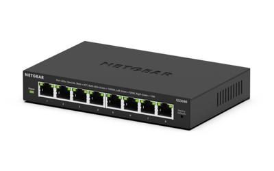 Netgear 8-poorts gigabit ethernet plus-switch (gs308ev4) (zwart)
