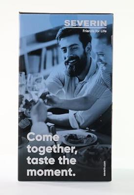 Severin 2370 Gourmetstel Anti-aanbaklaag, 4 pannen, Grillfunctie Zwart